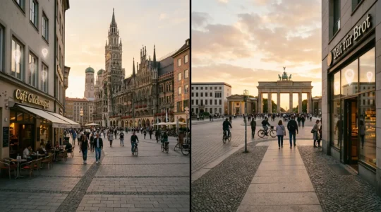 Lokale Geschäfte in München und Berlin mit digitaler Google Maps Präsenz