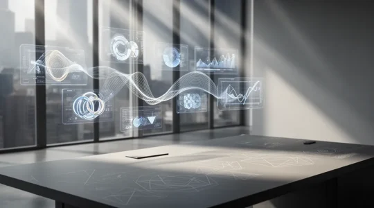 Strategische Darstellung eines integrierten Multi-Channel-Marketing-Systems mit vernetzten Kanälen