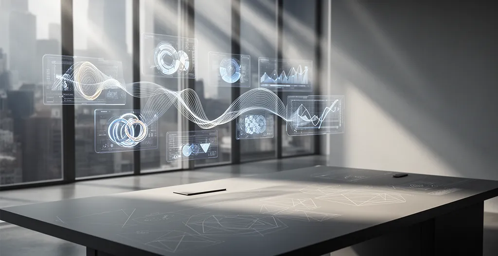 Strategische Darstellung eines integrierten Multi-Channel-Marketing-Systems mit vernetzten Kanälen